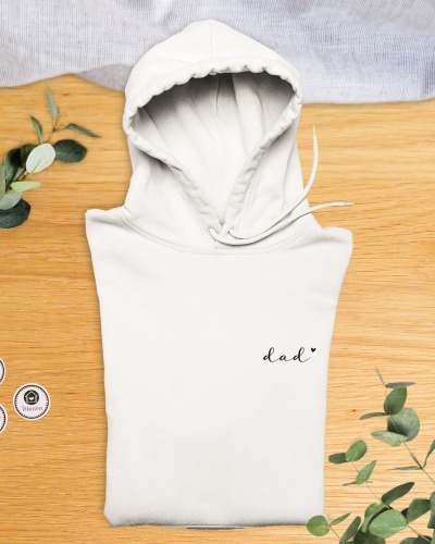 Hoodie | personalisiert | Kapuzenpullover Sweatshirt Spruch Papa Dad - Kleider machen Leute