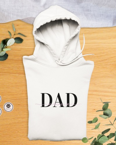 Hoodie | personalisiert | Kapuzenpullover Sweatshirt Spruch Dad Papa Vatertag - Kleider machen Leute