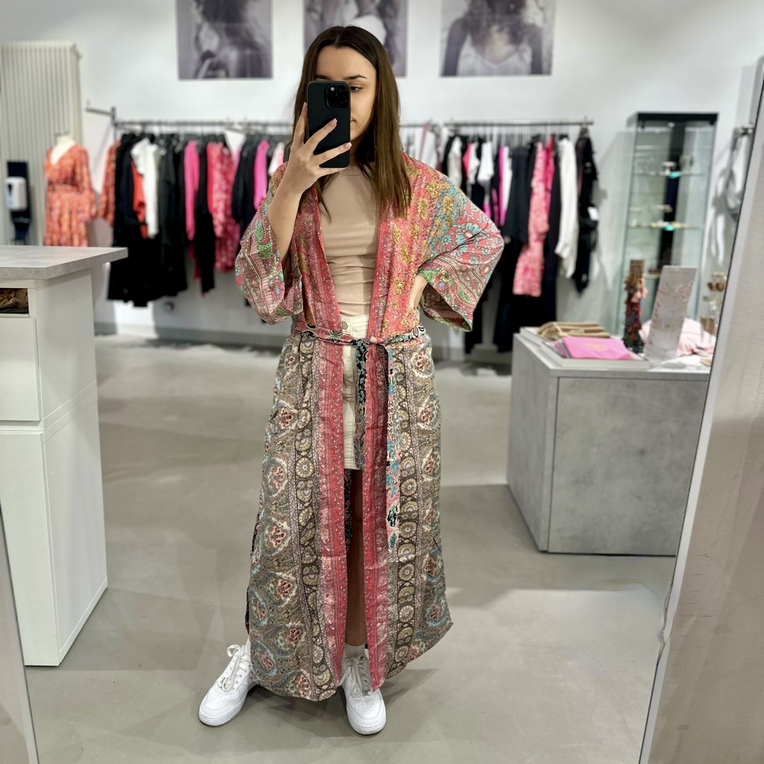 Ava Seiden-Kimono Patchwork 1039