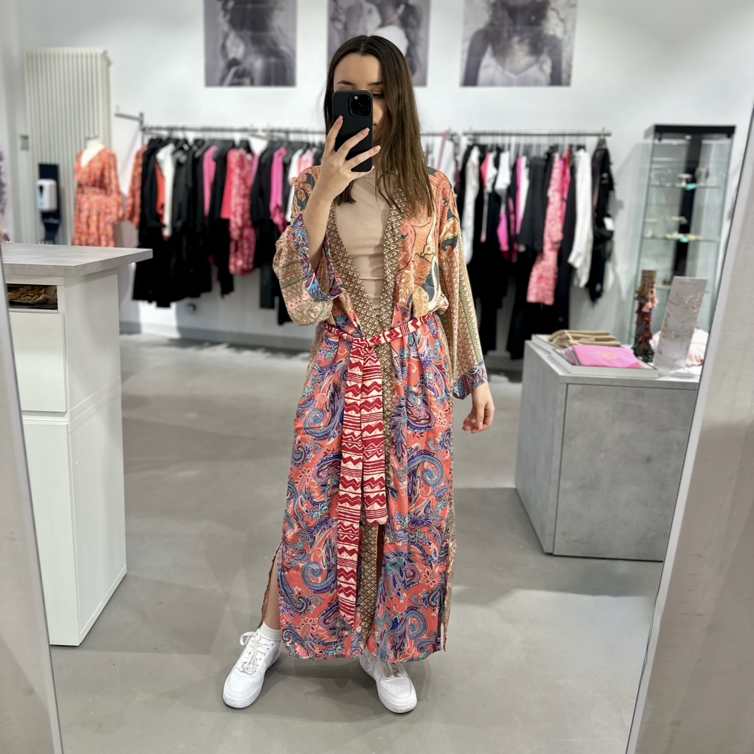 Ava Seiden-Kimono Patchwork 1047