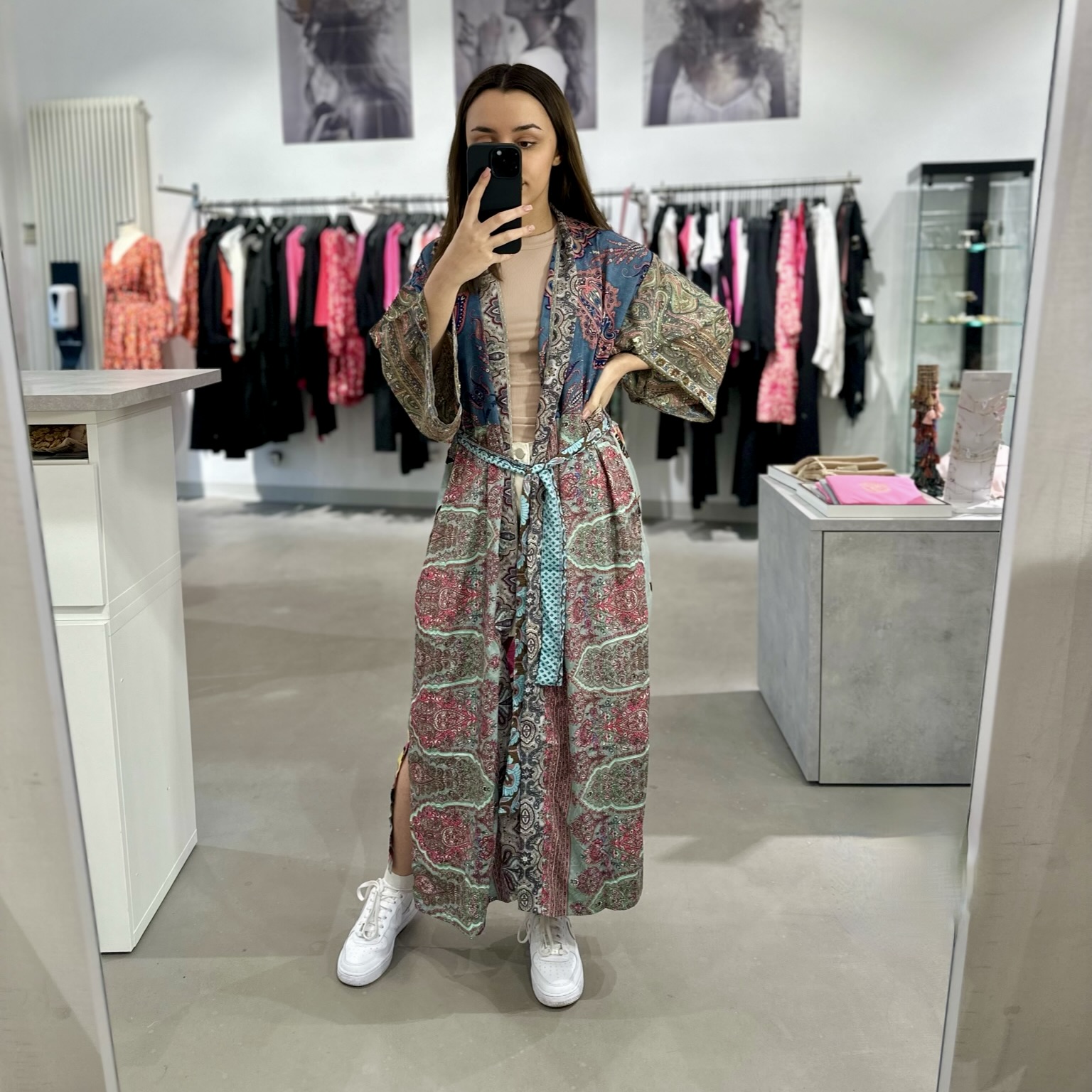 Ava Seiden-Kimono Patchwork 1061