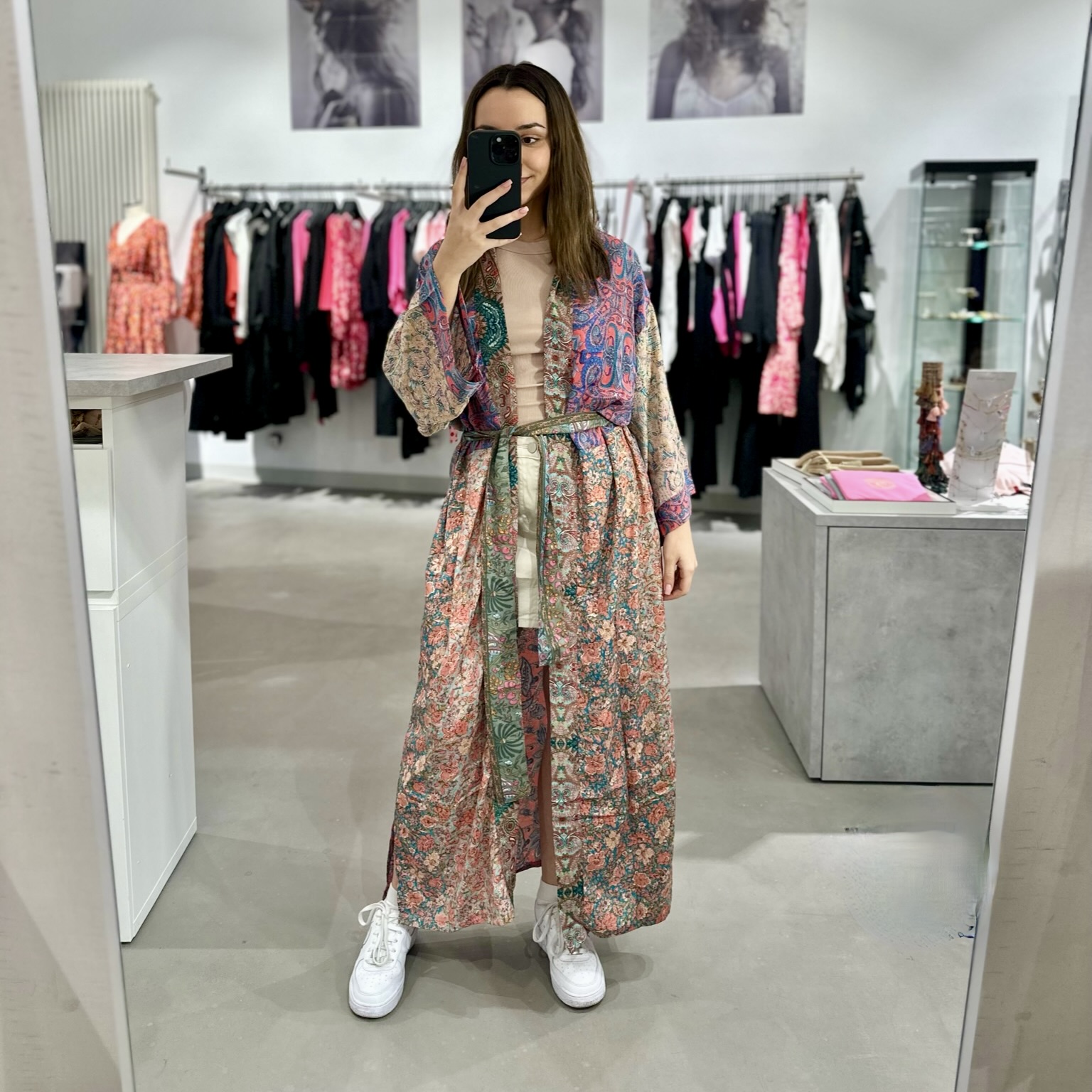Ava Seiden-Kimono Patchwork 1019