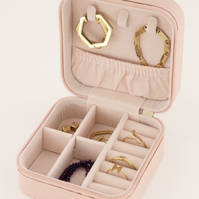 My Jewellery Schmuckbox Mini - Rose / Silver / Black
