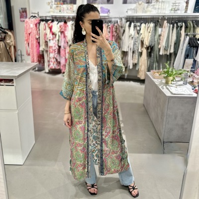 Ava Seiden-Kimono Patchwork 31 - Einzelstück
