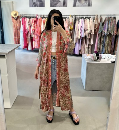 Ava Seiden-Kimono Patchwork 1210 - Einzelstück
