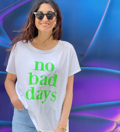 T-Shirt No Bad Days - Green