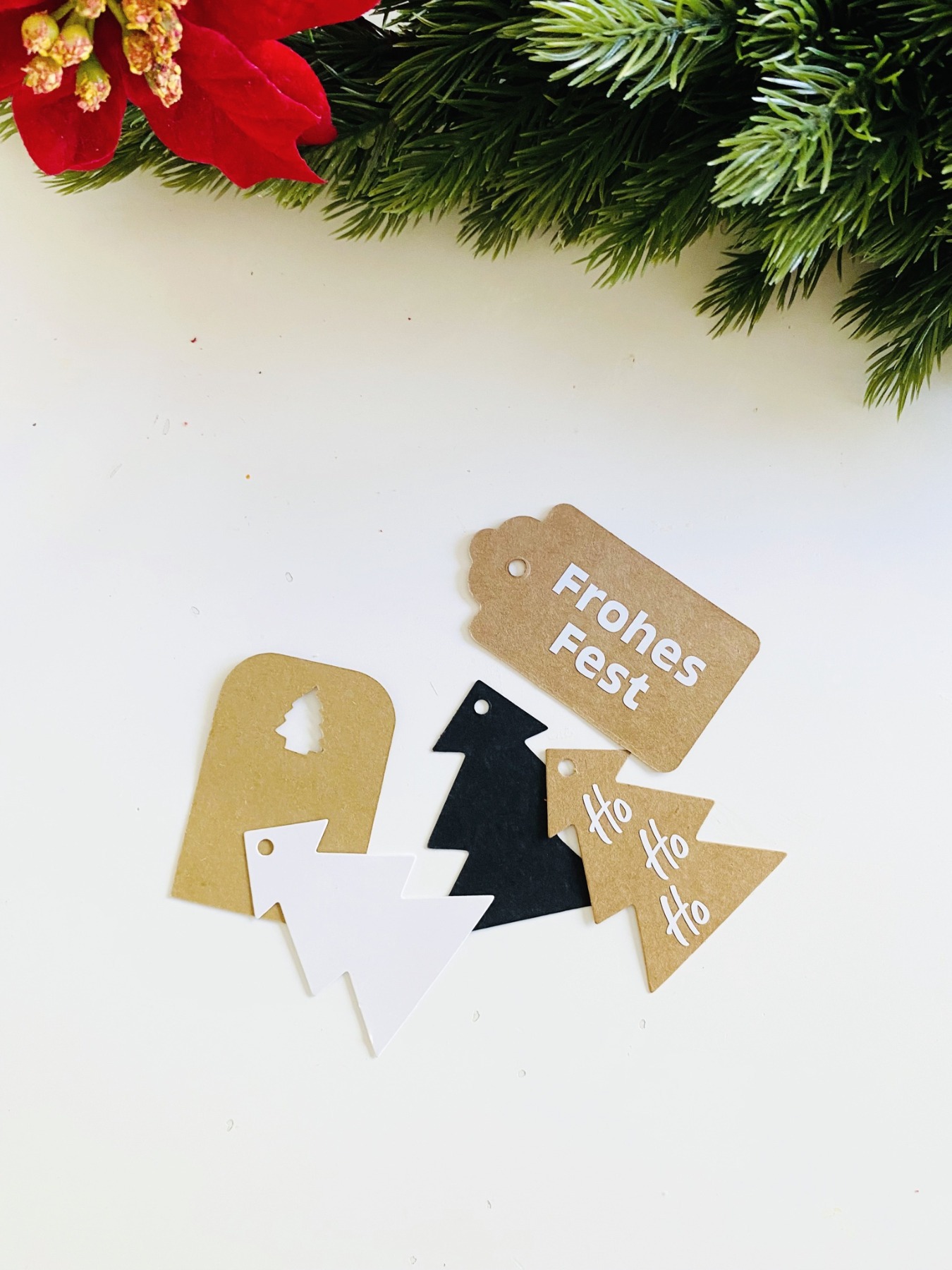Bastelset für Weihnachten DIY Kit Weihnachtskarten basteln Weihnachtsgeschenke verpacken Ideen 4