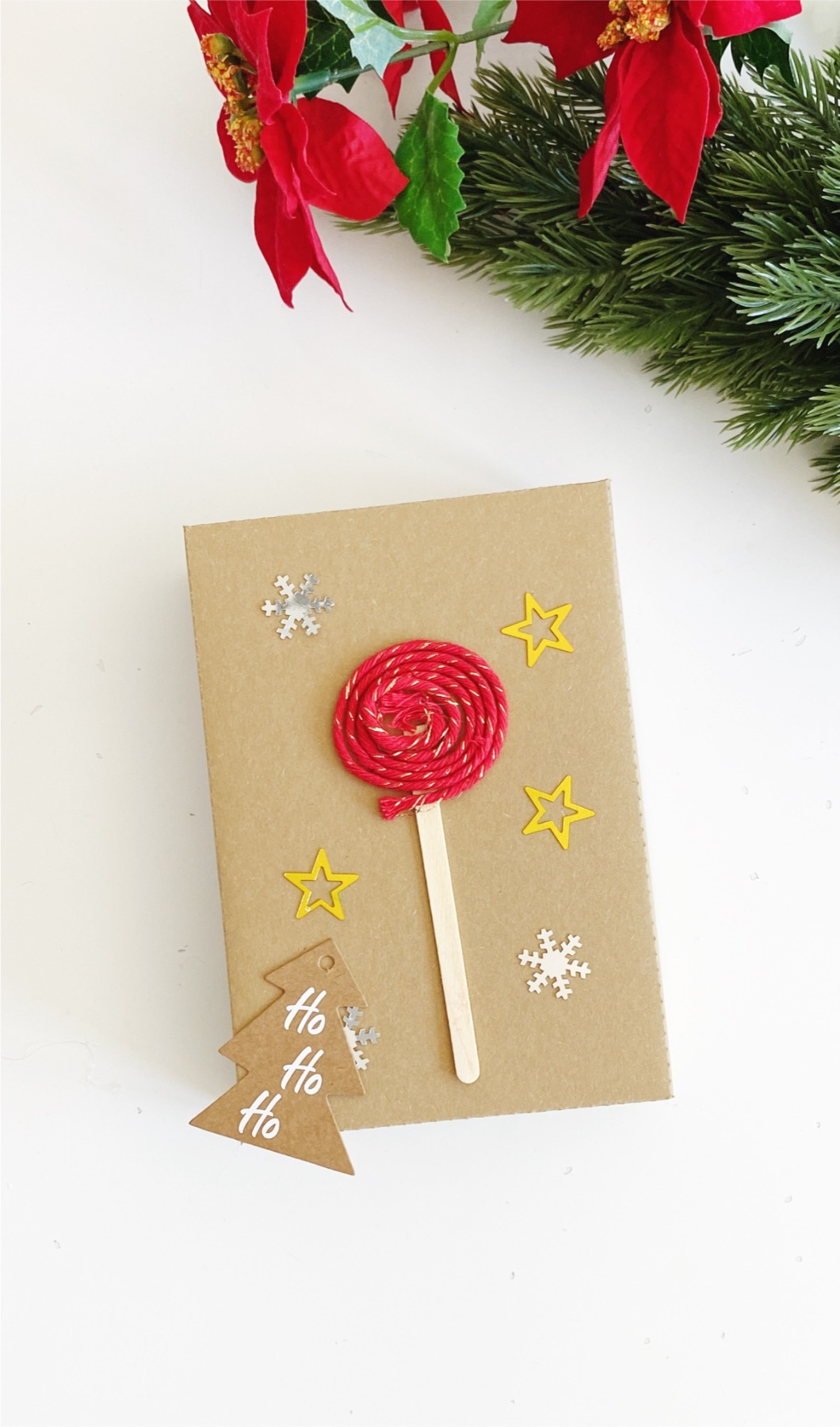 Bastelset für Weihnachten DIY Kit Weihnachtskarten basteln Weihnachtsgeschenke verpacken Ideen 21