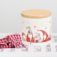 Personalisierte Keksdose Plätzchendose, Geschenkidee zu Weihnachten, Vorratsdose Keramik mit