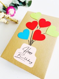 Aufkleber Happy Birthday für Geburtstagsgeschenke 15 Stück - Sticker Geschenkverpackungen