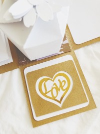 Explosionsbox zur Hochzeit, ideal als Verpackung für ein Geldgeschenk fürs Brautpaar 3
