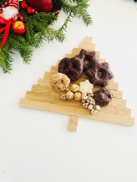 Servierbrett Tannenbaum aus Holz - ideales Weihnachtsgeschenk oder die ideale Weihnachtsdeko