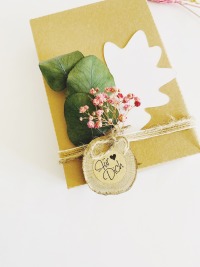 Geschenkbox mit Trockenblumen Für Dich zum Geburtstag 4
