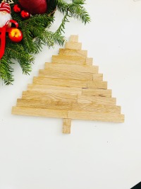 Servierbrett Tannenbaum aus Holz - ideales Weihnachtsgeschenk oder die ideale Weihnachtsdeko 4