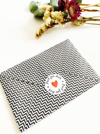 Aufkleber Post für dich - Stickerbogen mit 24 Aufklebern, ideal für Geschenkverpackungen, Karten