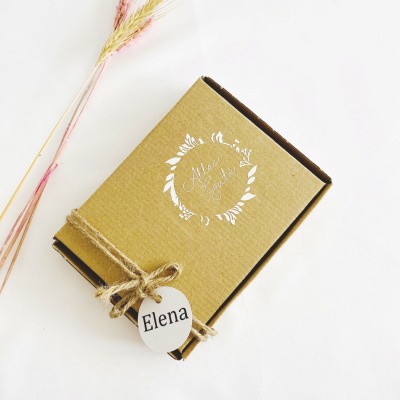 Gutscheinverpackung Alles Gute Geschenkschachtel zum Geburtstag - Kleine Geschenkbox ideal für