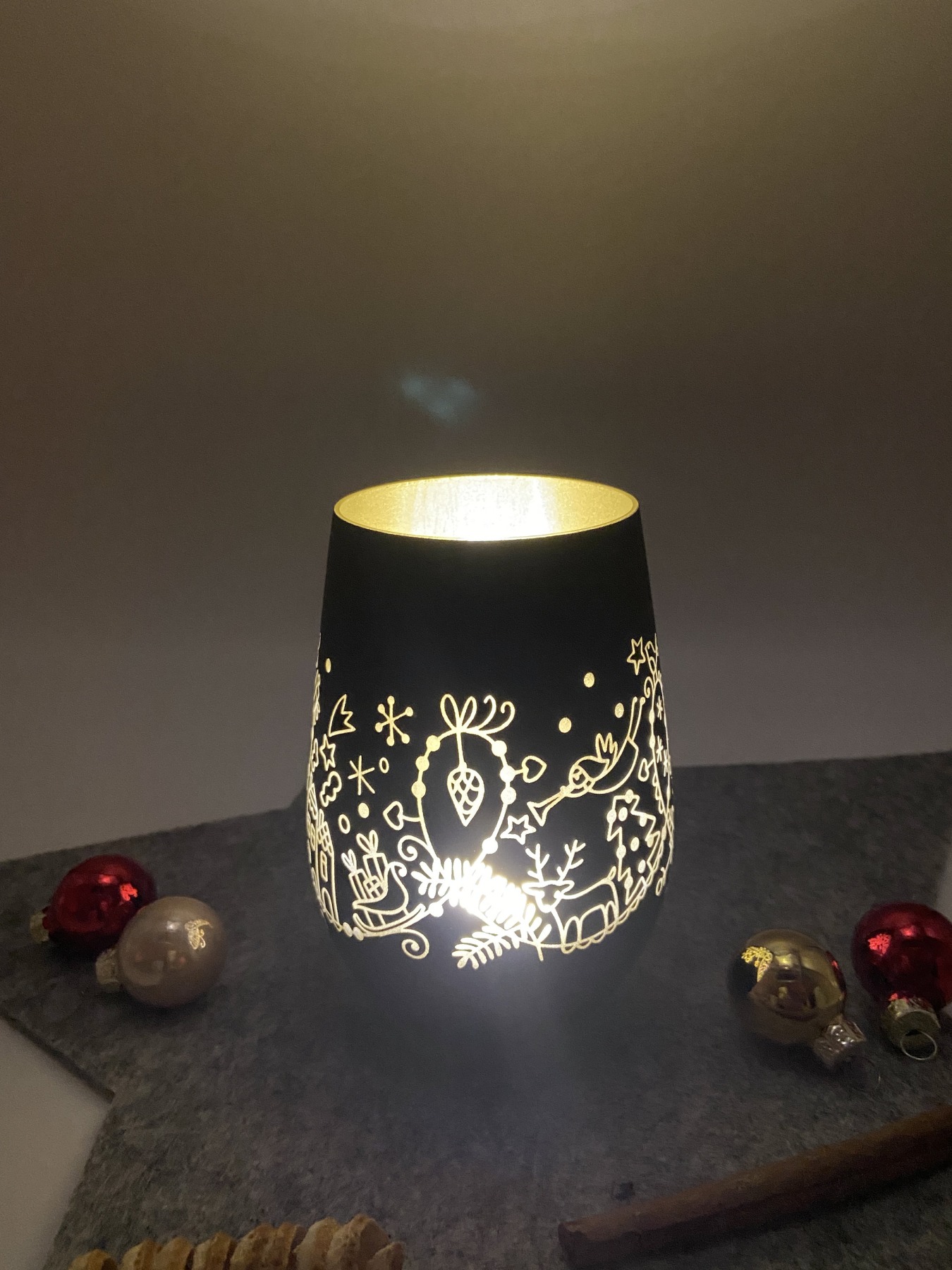 Personalisiertes Windlicht lasergraviertes Windlicht tolles Geschenk für Freunde beste Freunde