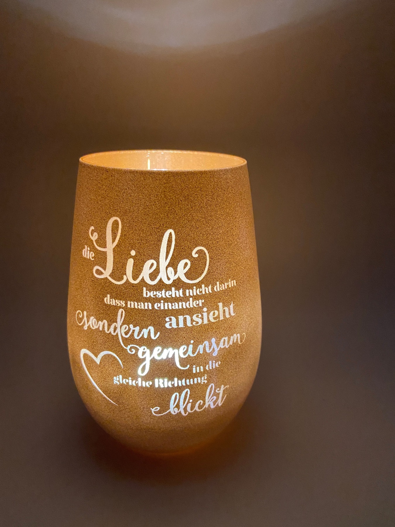 Personalisiertes Windlicht lasergraviertes Windlicht perfektes Geschenk für das Brautpaar Geschenk