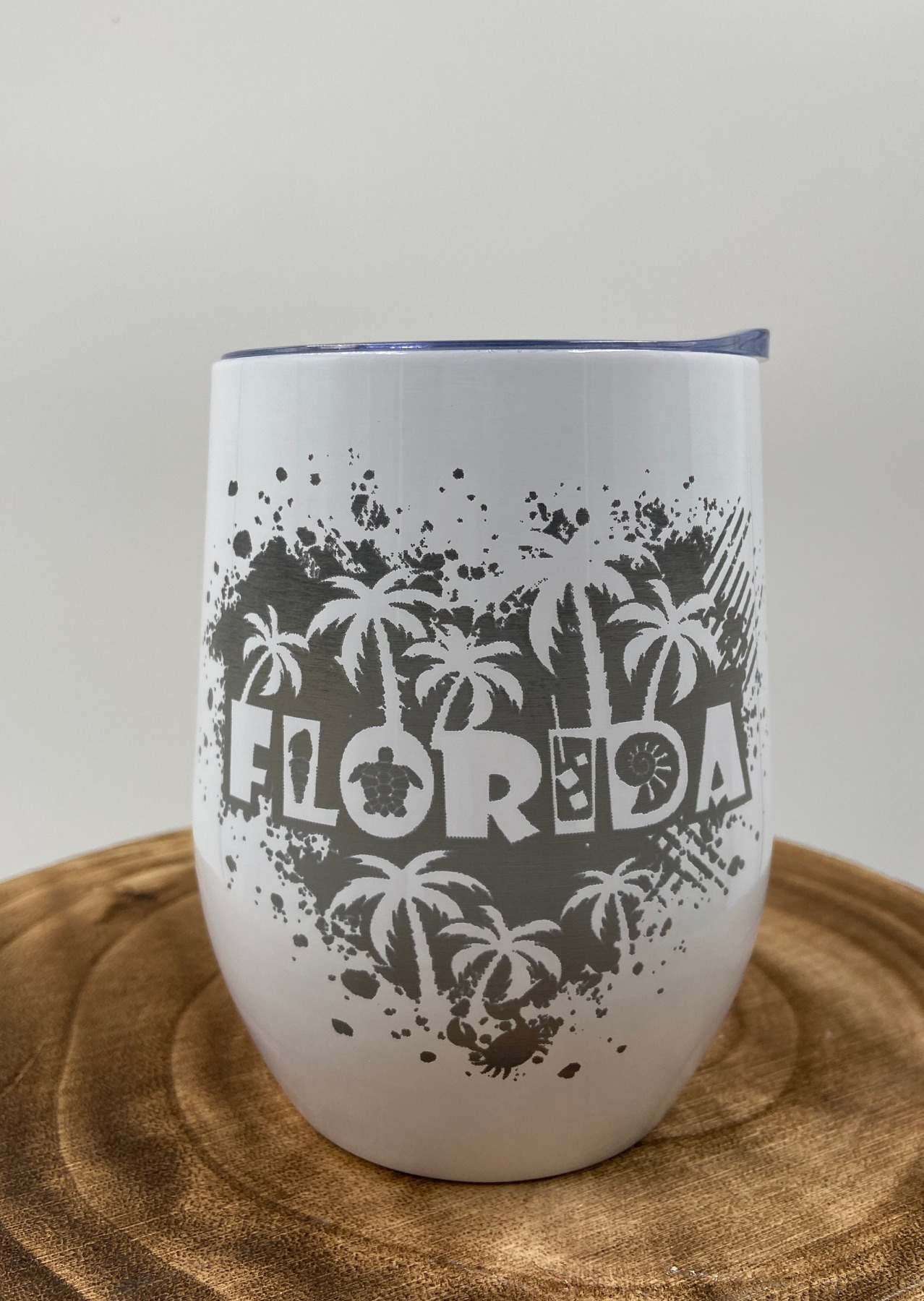 Thermobecher mit Namen Kaffeebecher Edelstahl personalisiert Edelstahlbecher Florida Thermobecher