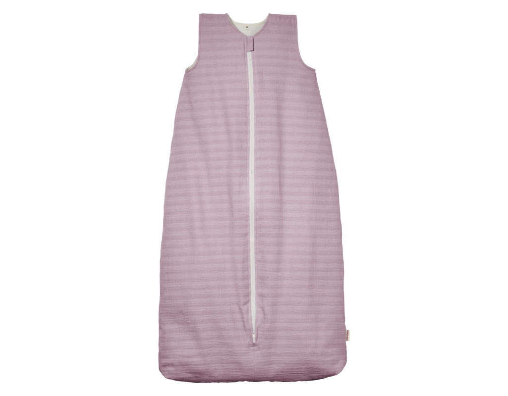 Cotonea Bio Baby- & Kinderschlafsack mit Jersey-Futter Altrosa