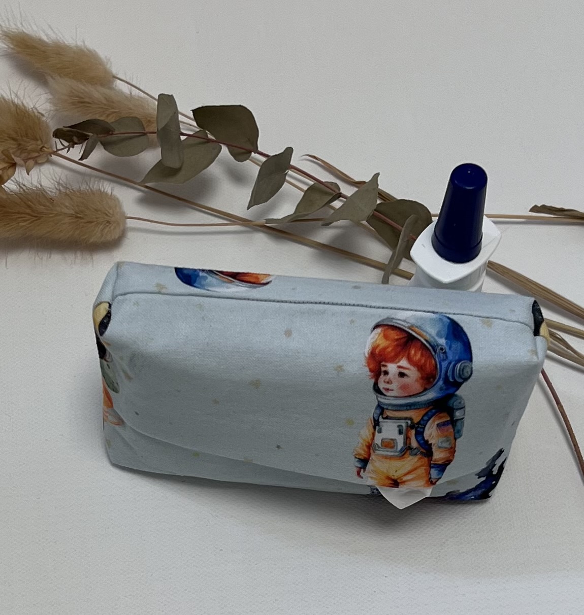 Astronaut - Taschentuchfresser / Taschentuchbehälter für unterwegs / Tatüta 2