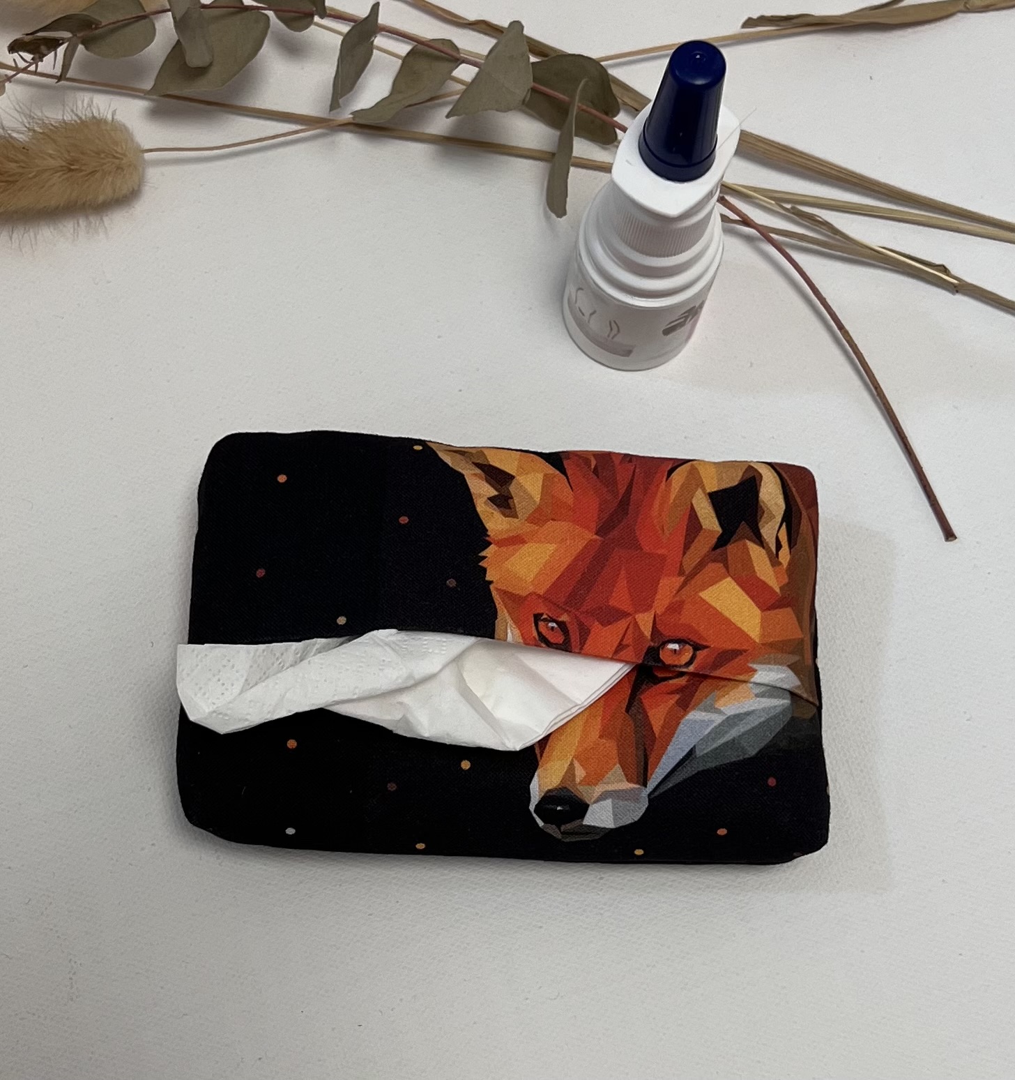 Fox - Taschentuchfresser / Taschentuchbehälter für unterwegs / Tatüta 5