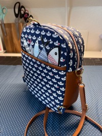 Tasche Pebble / Maritim / Unikat / Rucksack / Slingbag / Bodybag / Crossbag 6