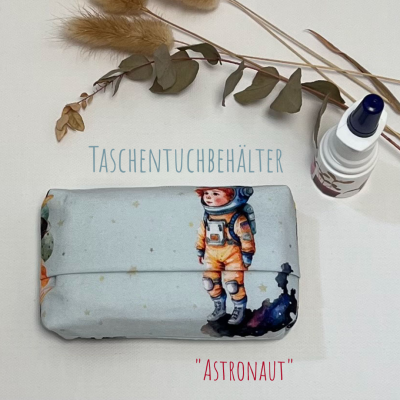 Astronaut - Taschentuchfresser / Taschentuchbehälter für unterwegs / Tatüta