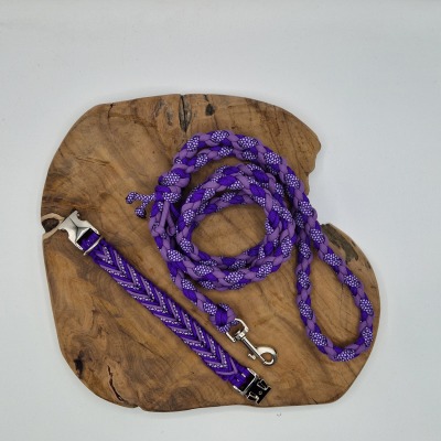 Halsband und Leinen Set für kleine Hunde - Dein individuell gestaltetes Halsband und Leinen Set aus