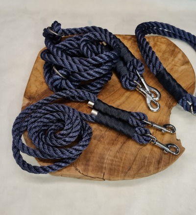 Halsband und Leine | Collar and Leash | Handykette | Set - Set aus Leine &amp; Halsband mit passender Ha