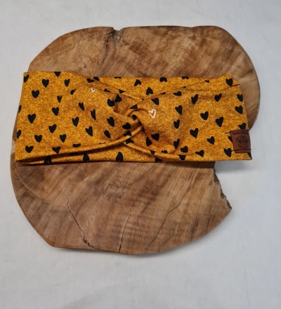SOFORTKAUF - Stirnband mit Herzen aus Jersey - Wähle dein trendiges it-piece
