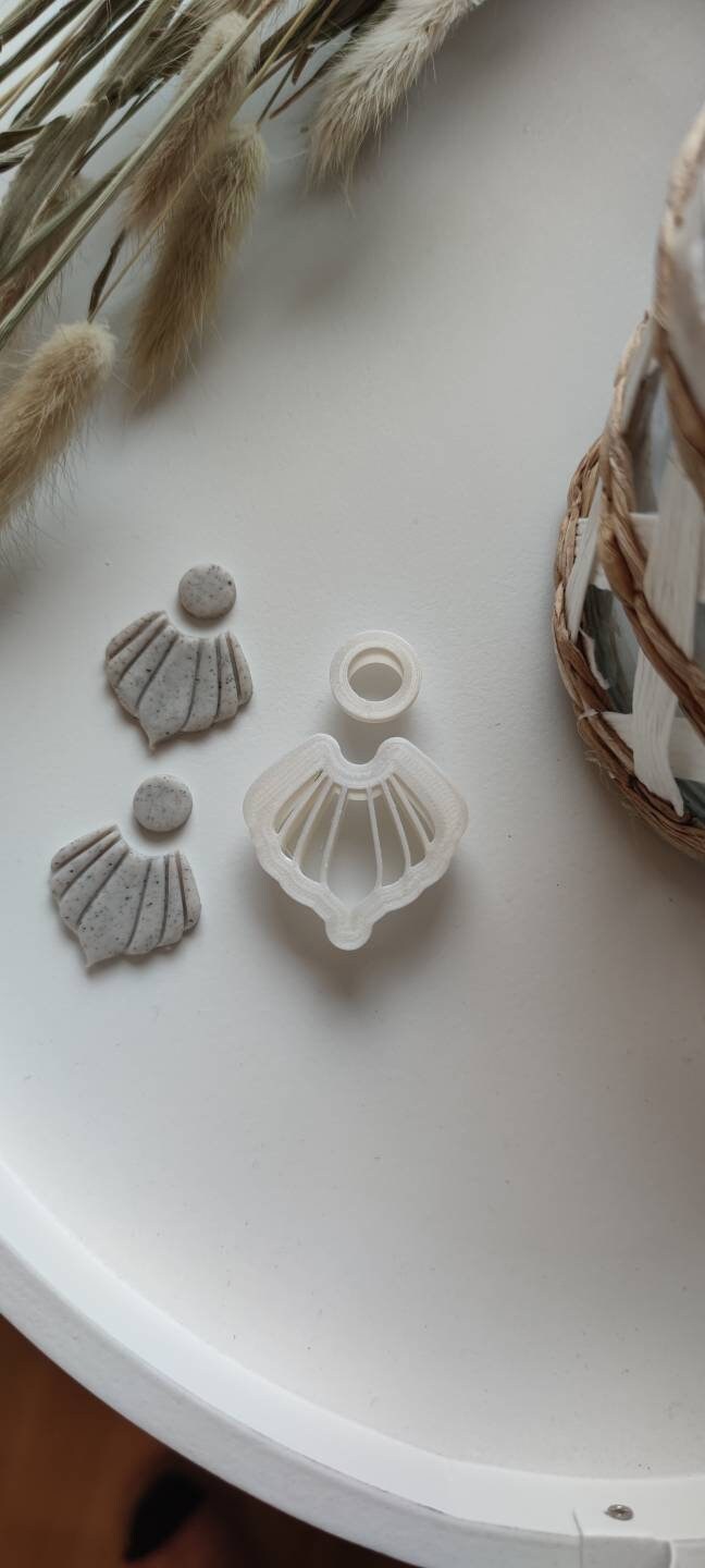 Polymer Clay Cutter Set | Ausstecher | Präger | FIMO Cutter | Stempel | Polymer Clay Zubehör | DIY-Werkzeug | handmade Schmuck | Blüte 2