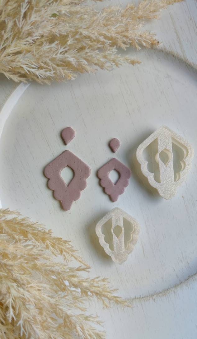 Polymer Clay Cutter Set | Ausstechform | Präger | FIMO Cutter | Stempel | Polymer Clay Zubehör | DIY-Werkzeug | handmade Schmuck | Ornament