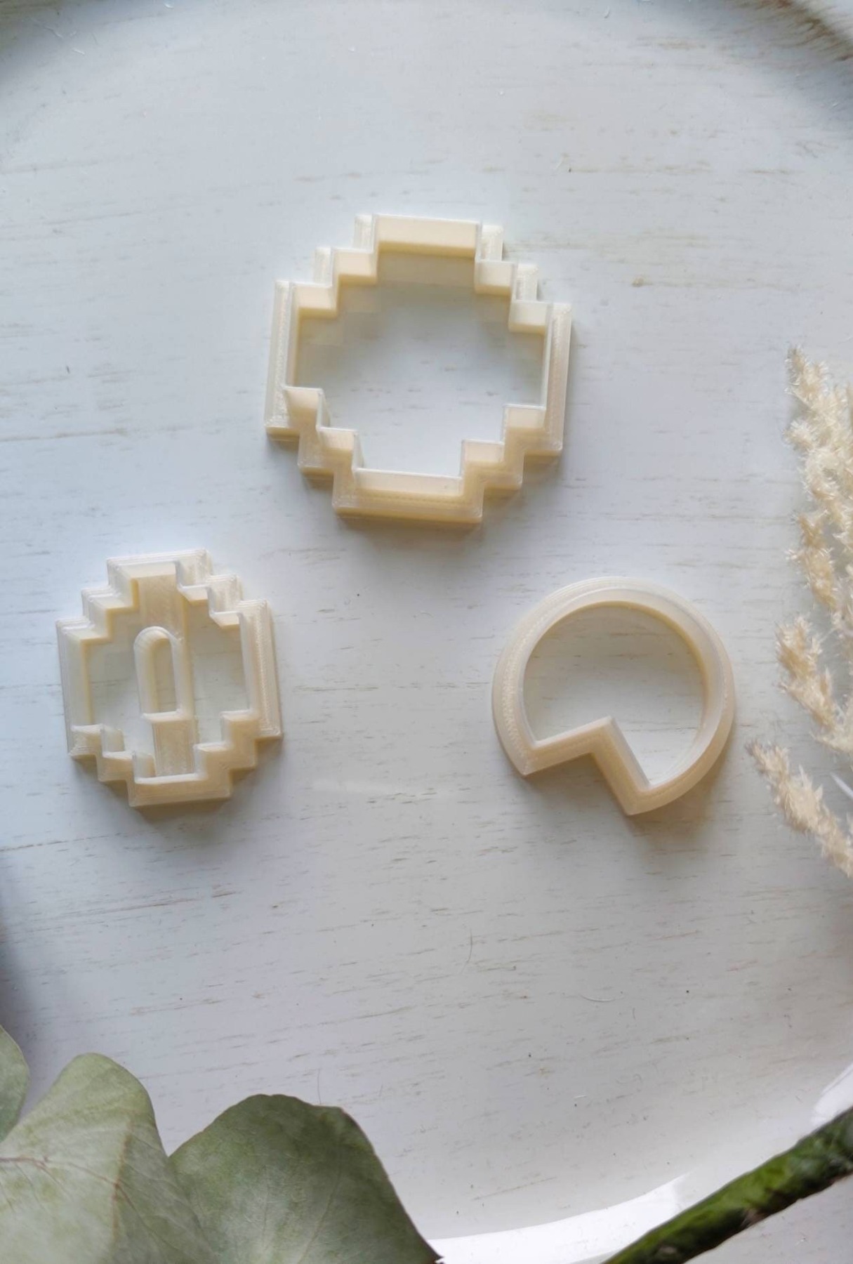 Polymer Clay Cutter Set | Ausstechform | Präger | FIMO Cutter | Stempel | Polymer Clay Zubehör |