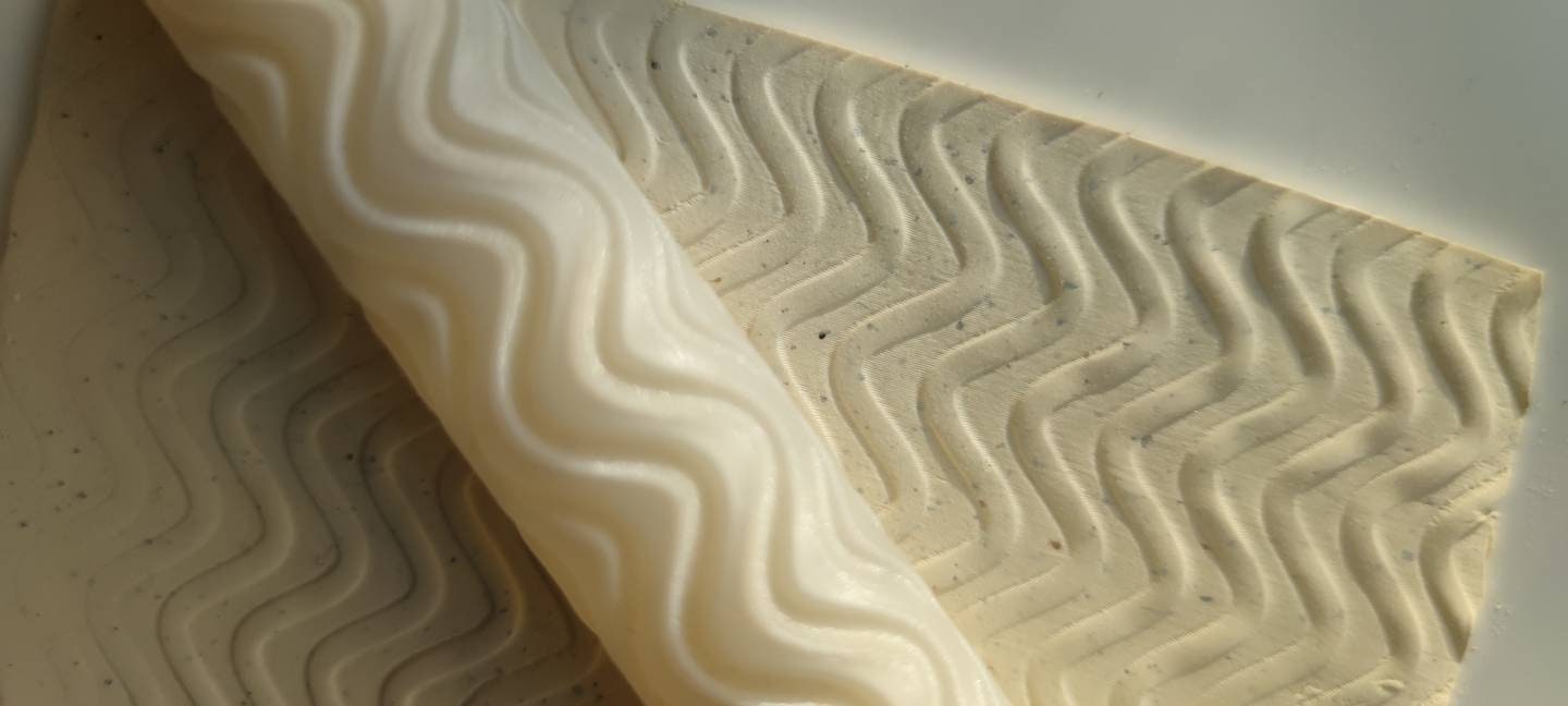 Clay Texture Roller | Prägungswalze | Stempel | Polymer Clay Zubehör | DIY-Werkzeug | handmade Schmuck |Wellen | Streifen | 3