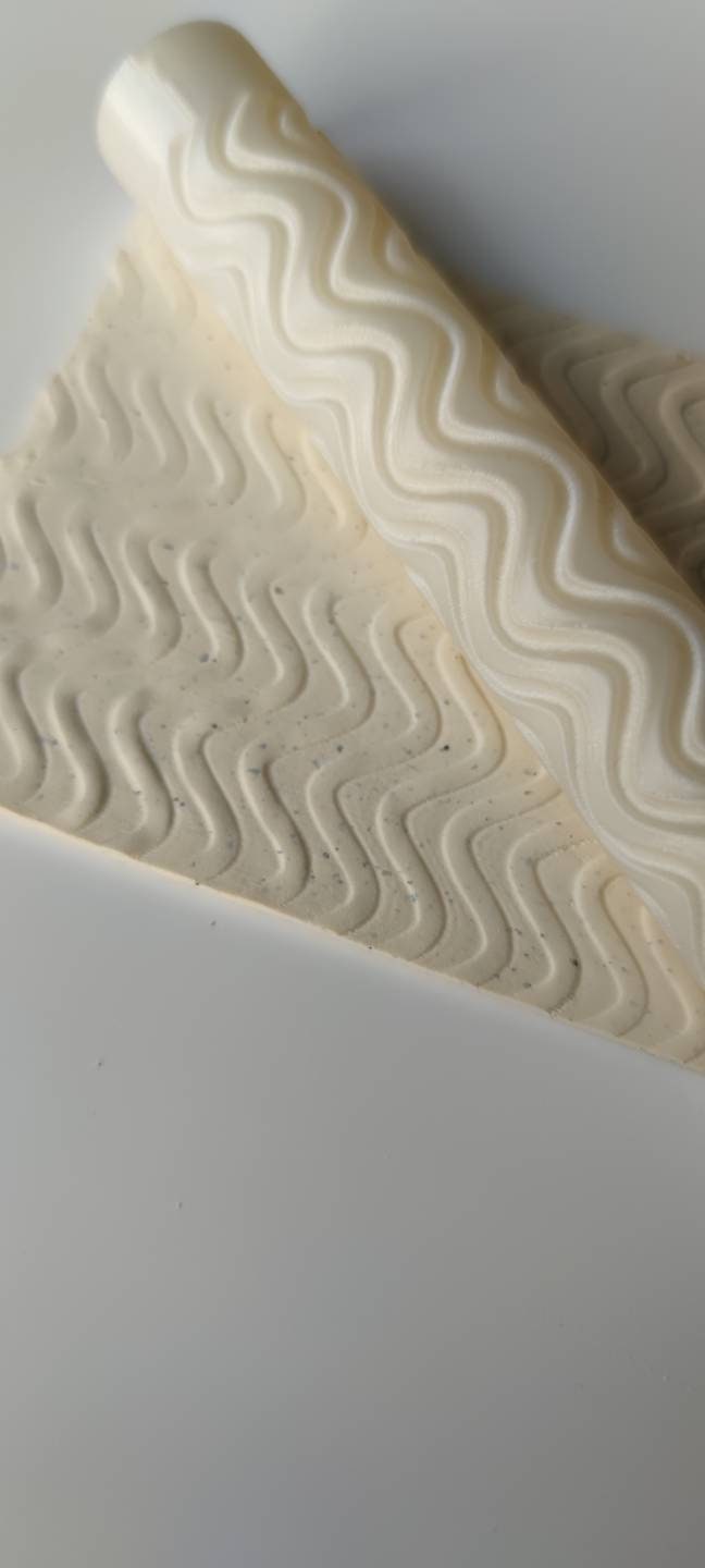 Clay Texture Roller | Prägungswalze | Stempel | Polymer Clay Zubehör | DIY-Werkzeug | handmade Schmuck |Wellen | Streifen | 3