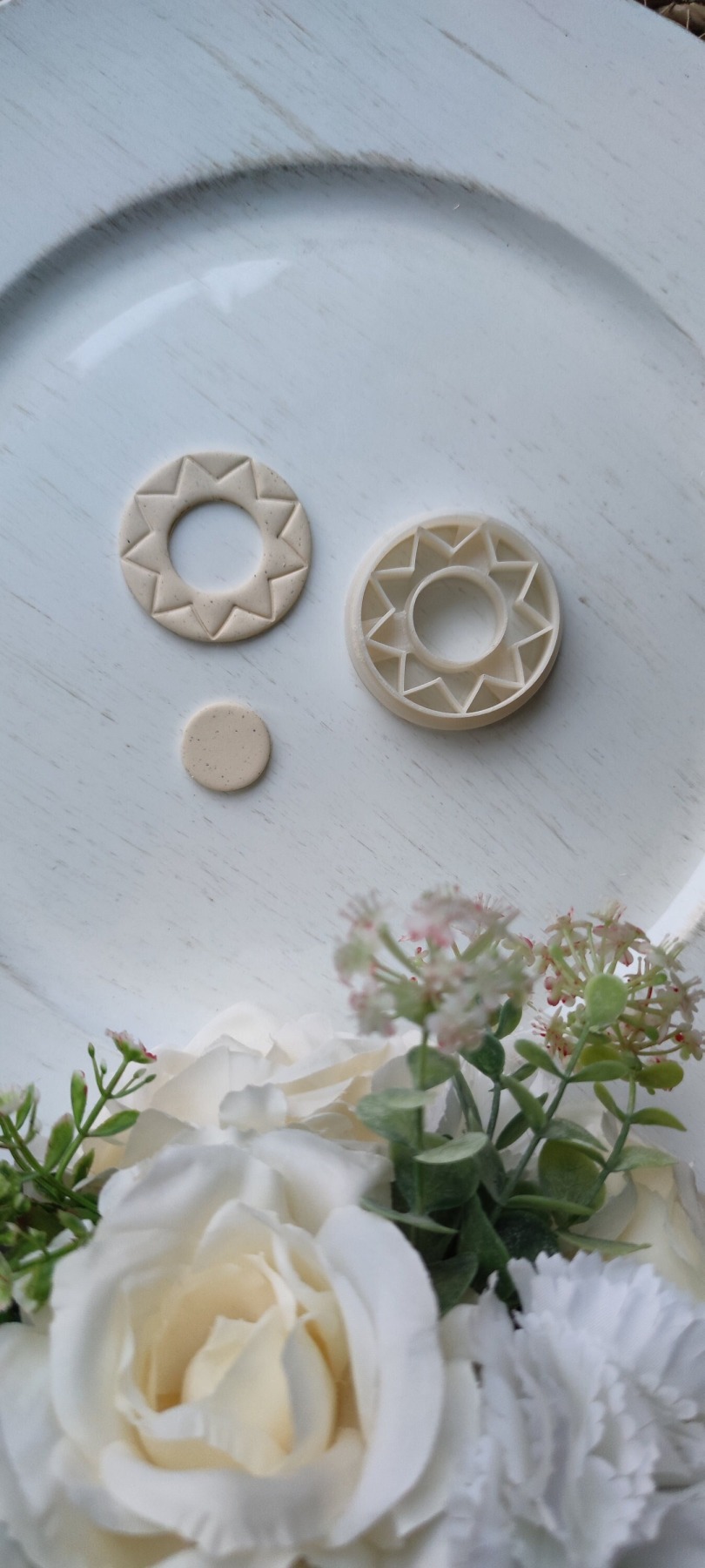 Polymer Clay Cutter Set | Ausstechform | Präger | Fimo | Stempel | Polymer Clay Zubehör | DIY-Werkzeug | handmade Schmuck | Sonne | Stern