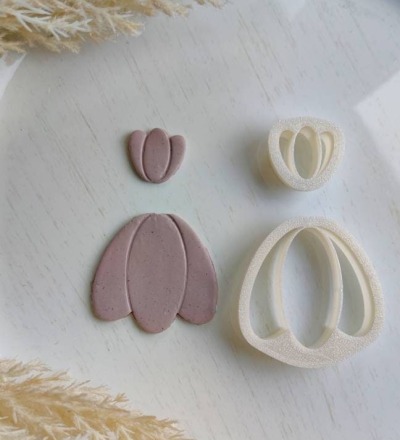 Polymer Clay Cutter Set | Ausstechform | Präger | FIMO Cutter | Stempel | Polymer Clay Zubehör | DIY-Werkzeug | handmade Schmuck | Blüte