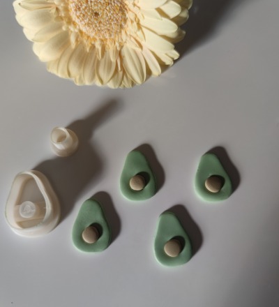 Polymer Clay Cutter Set | Ausstechform | Avocado