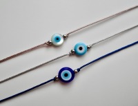 Filigranes Nazar Armband | Evil Eye | Makramee Armband | Gold &amp; Silber | Freundschaftsarmband 3