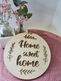 Holzschild Home Sweet home 4
