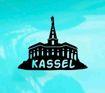 Kassel Herkules Aufkleber als Autoaufkleber Wandtattoo Sticker - Nordhessen Kasseler Kasselaner Kass