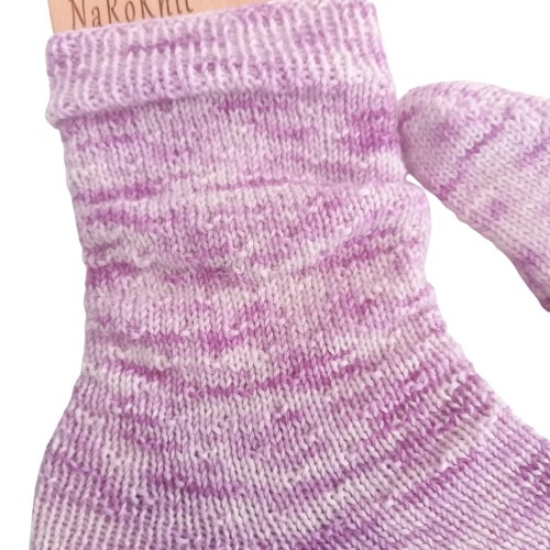 handgestrickt aus handgefärbter kuschelweicher Sockenwolle 2