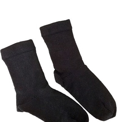 Größe 38/39 - Socken in klassischem Schwarz