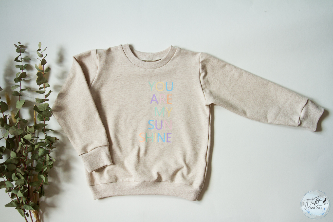 Sweatshirt You are my sunshine handmade 2