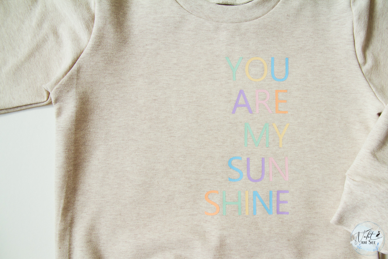 Sweatshirt You are my sunshine handmade 3