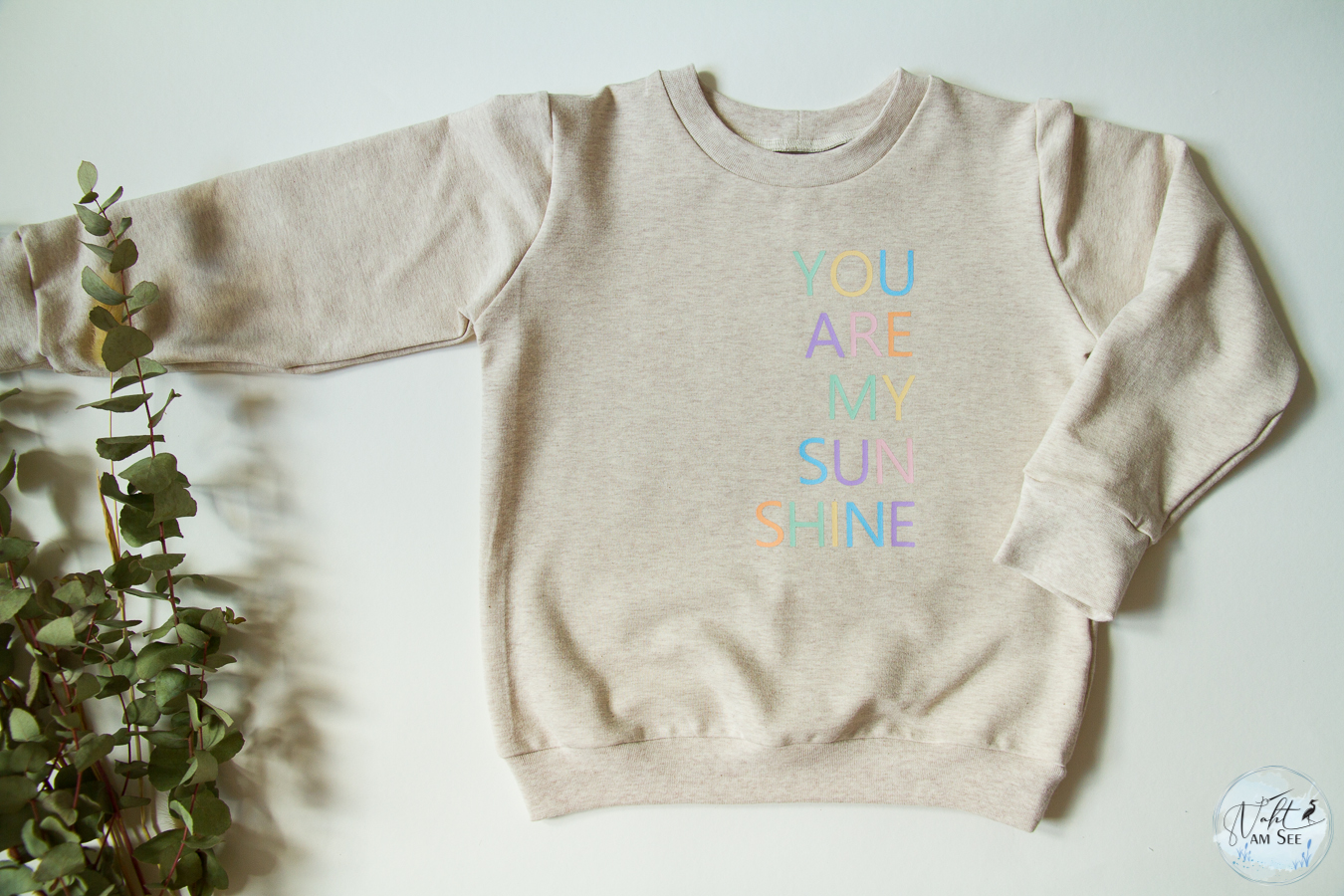 Sweatshirt You are my sunshine handmade 4