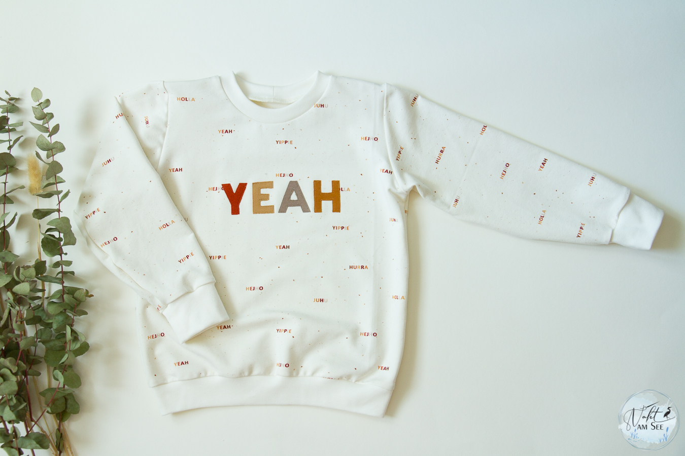 Sweatshirt Yeah handmade 4