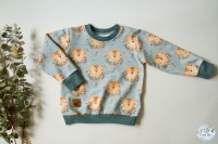 Sweatshirt Leopard handmade 6