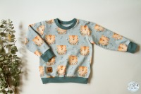 Sweatshirt Leopard handmade